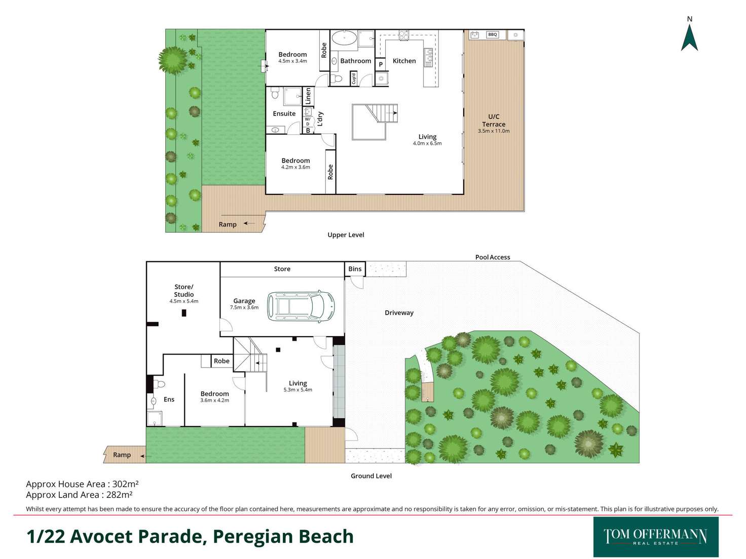 Floorplan of Homely unit listing, 1/22 Avocet Parade, Peregian Beach QLD 4573