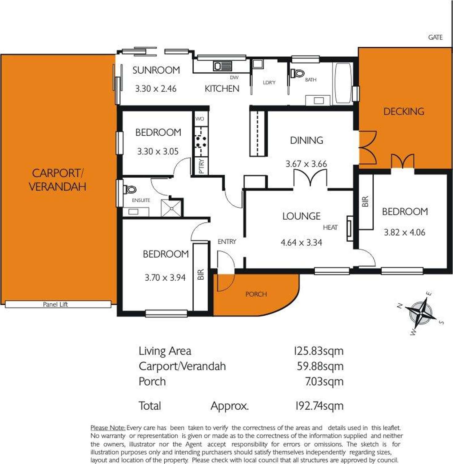 Floorplan of Homely house listing, 39 Frobisher Avenue, Flinders Park SA 5025