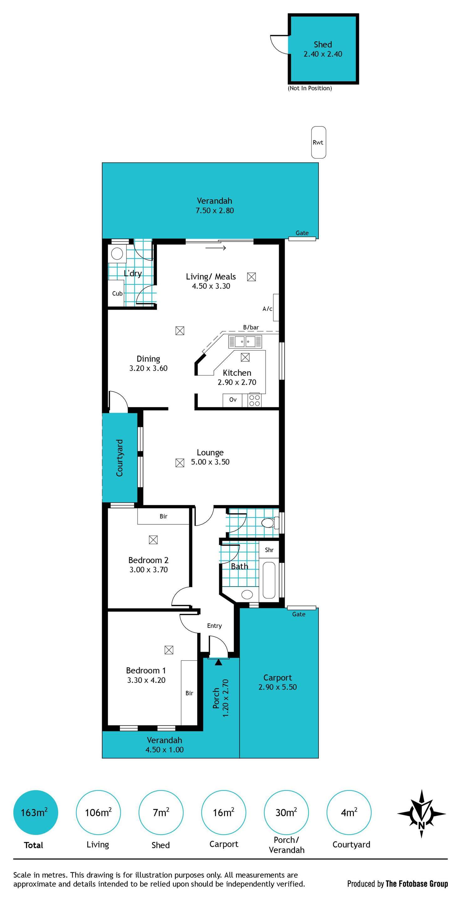 Floorplan of Homely house listing, 18 Carlton Road, Camden Park SA 5038