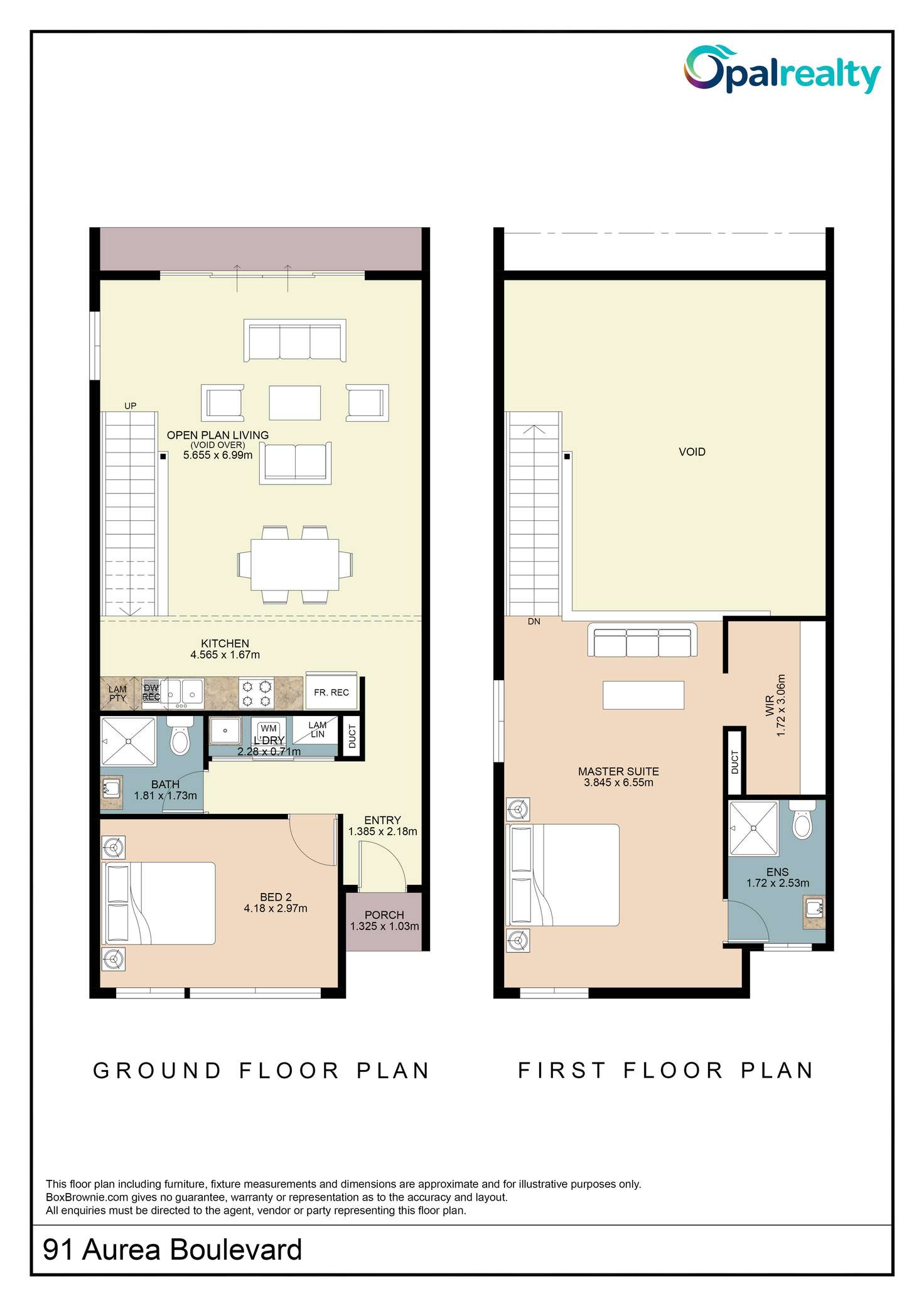 Floorplan of Homely townhouse listing, 91 Aurea Boulevard, Golden Bay WA 6174