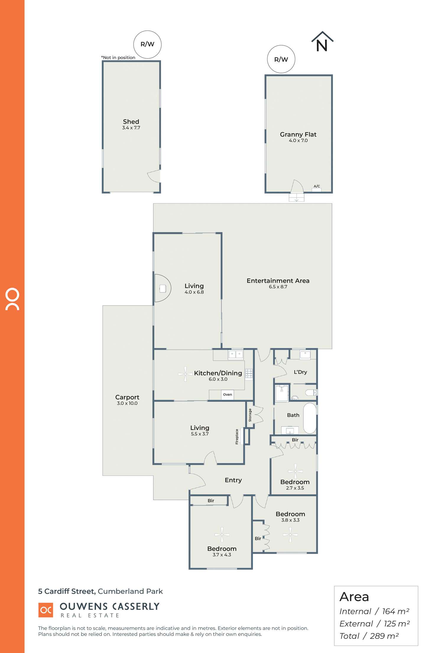 Floorplan of Homely house listing, 5 Cardiff Street, Cumberland Park SA 5041