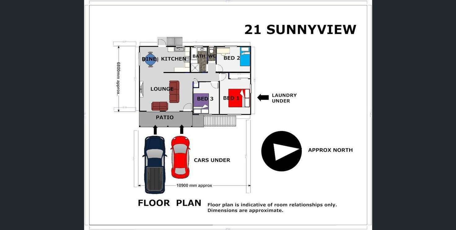 Floorplan of Homely house listing, 21 Sunnyview Street, Beenleigh QLD 4207