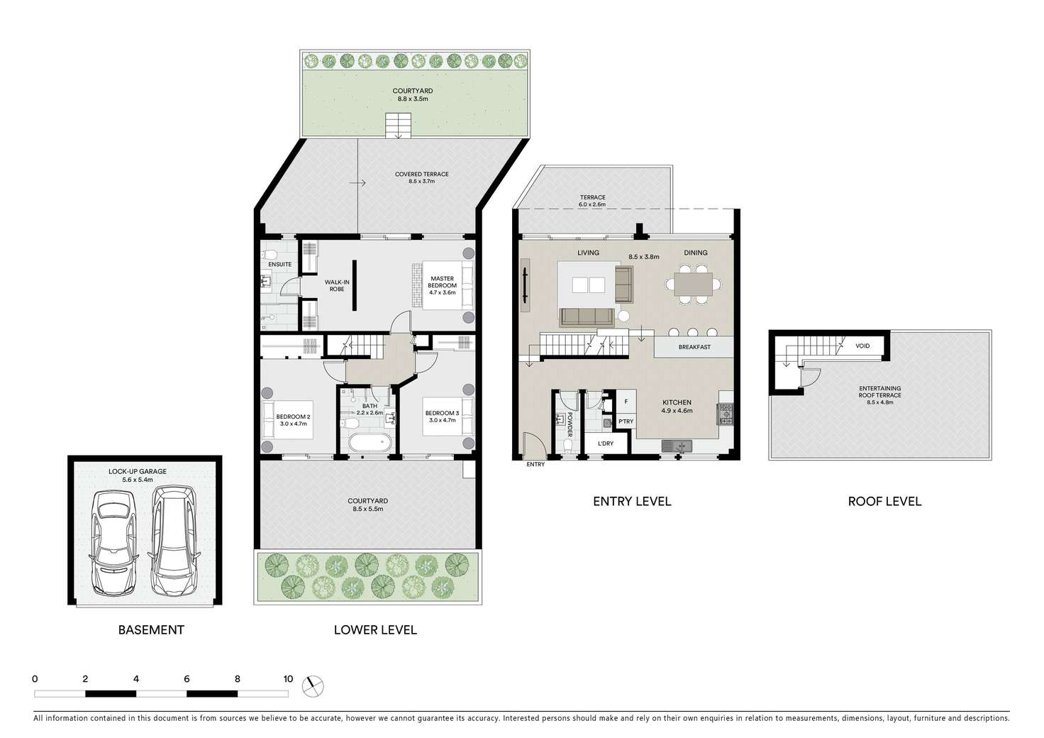 Floorplan of Homely townhouse listing, 4/4-8 Florida Street, Sylvania NSW 2224