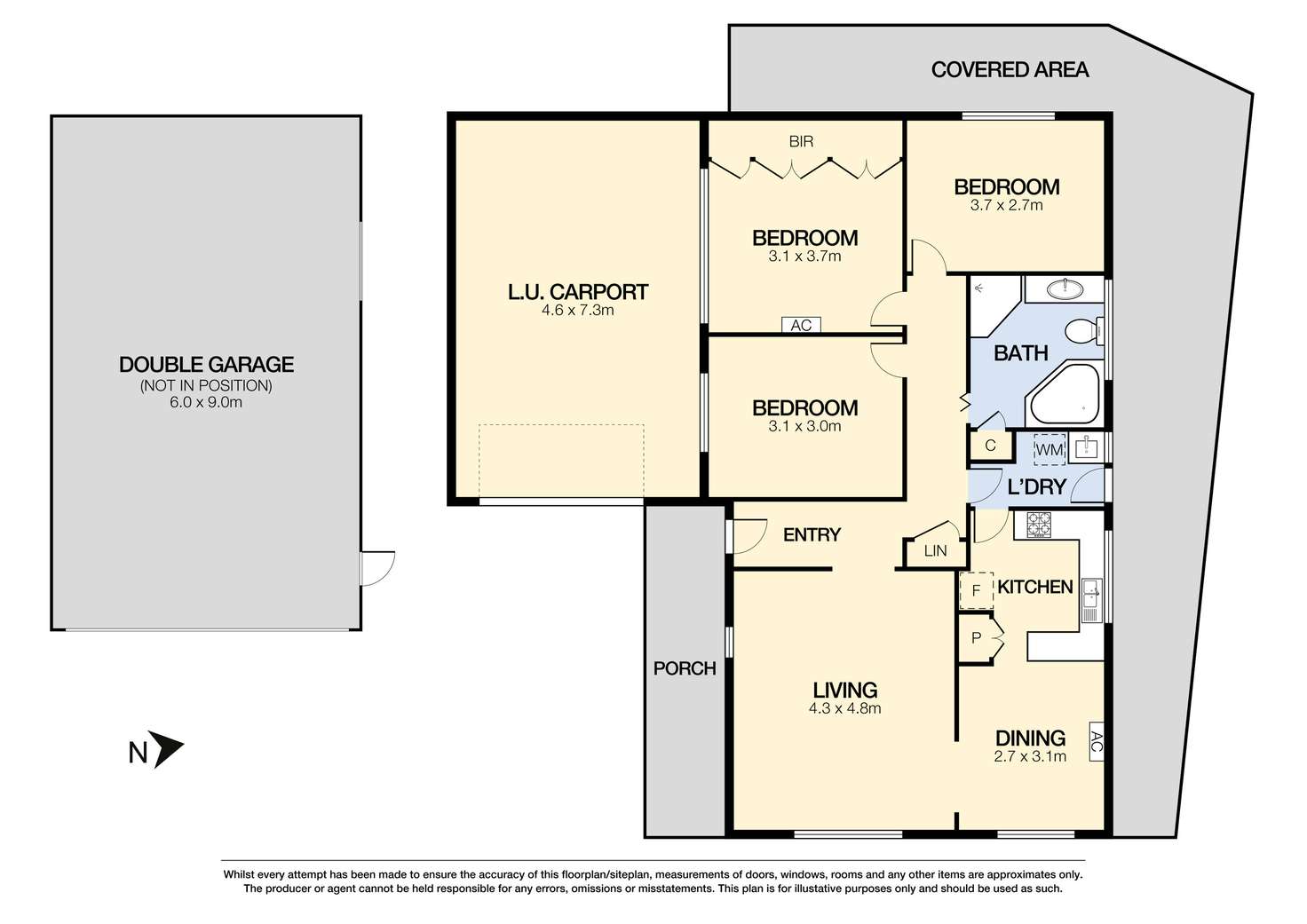 Floorplan of Homely house listing, 53 Birchwood Boulevard, Deer Park VIC 3023