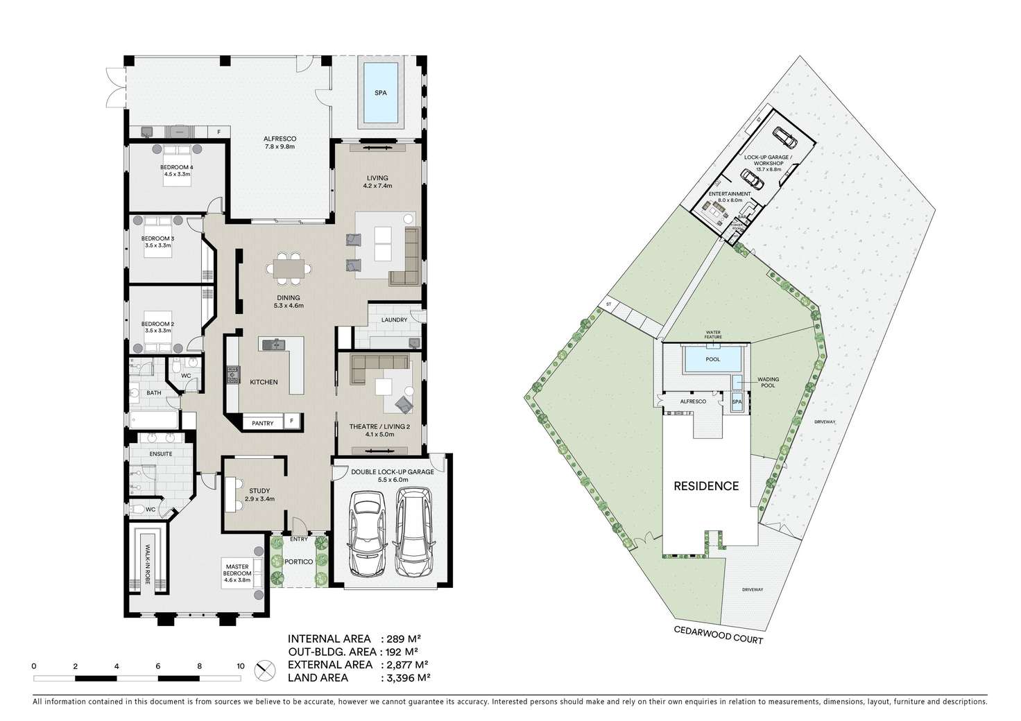 Floorplan of Homely house listing, 6-7 Cedarwood Court, St Albans Park VIC 3219