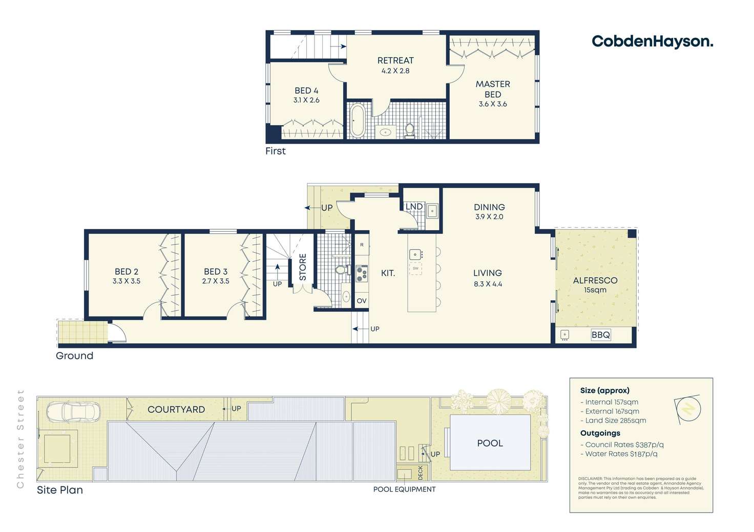 Floorplan of Homely house listing, 14 Chester Street, Petersham NSW 2049