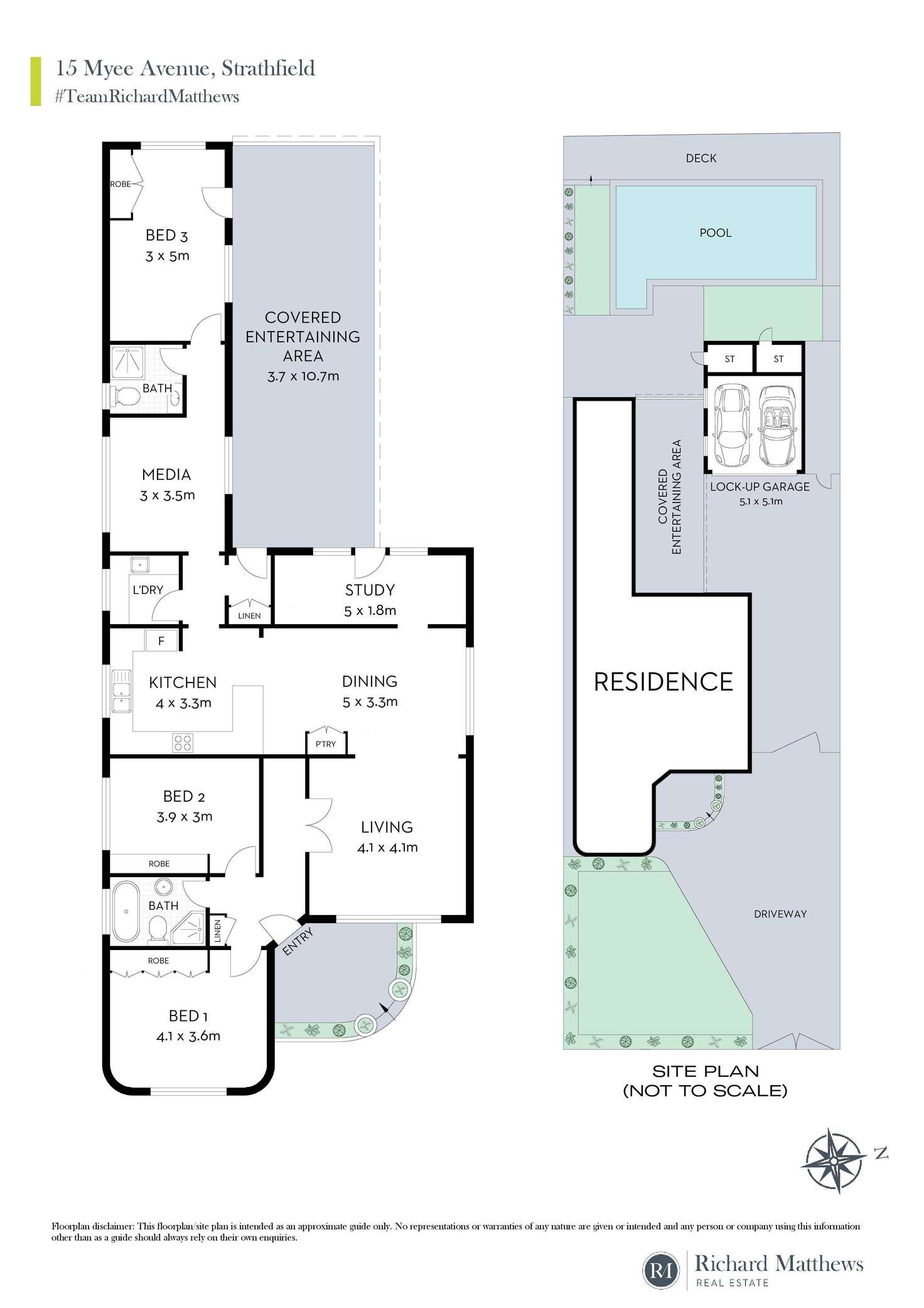 Floorplan of Homely house listing, 15 Myee Avenue, Strathfield NSW 2135