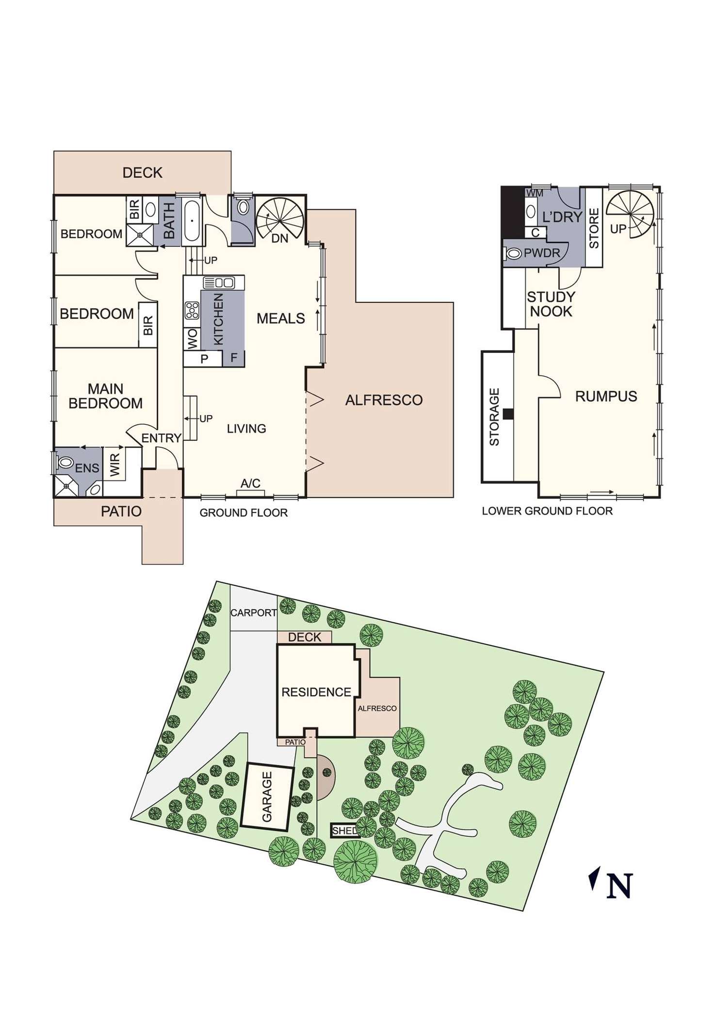 Floorplan of Homely house listing, 22 Upper Road, Wattle Glen VIC 3096