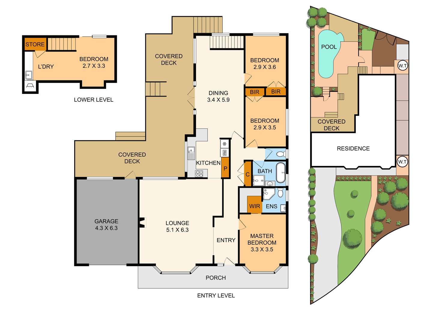 Floorplan of Homely house listing, 2 Jarrah Court, Boronia VIC 3155