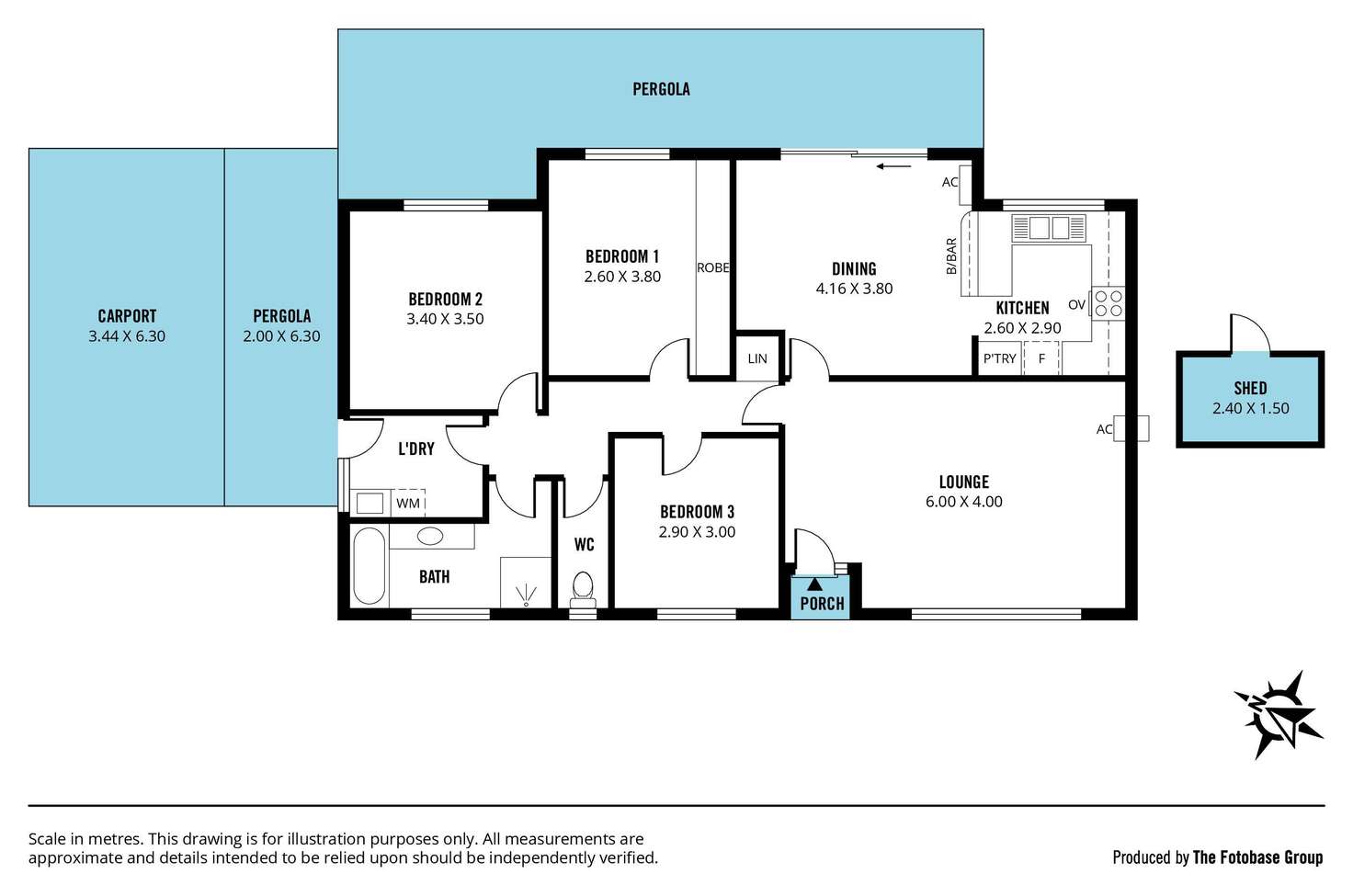 Floorplan of Homely house listing, 50 Vincent Boulevard, Flagstaff Hill SA 5159
