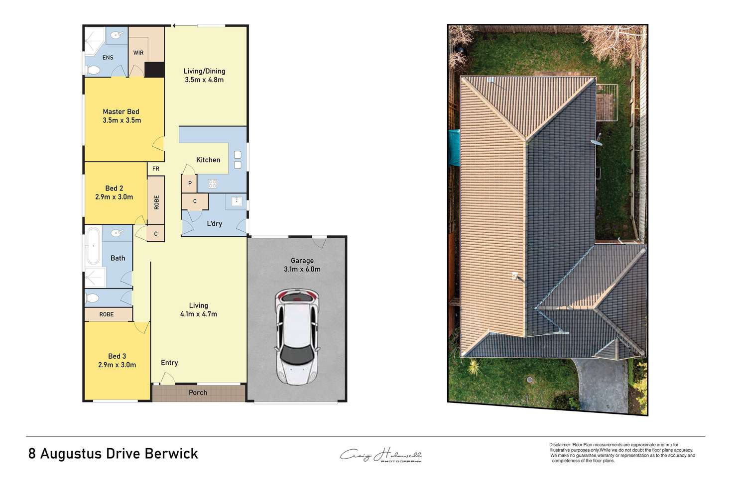 Floorplan of Homely house listing, 8 Augustus Drive, Berwick VIC 3806