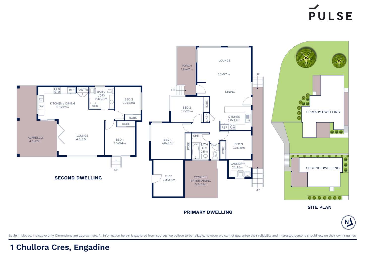 Floorplan of Homely house listing, 1 Chullora Crescent, Engadine NSW 2233