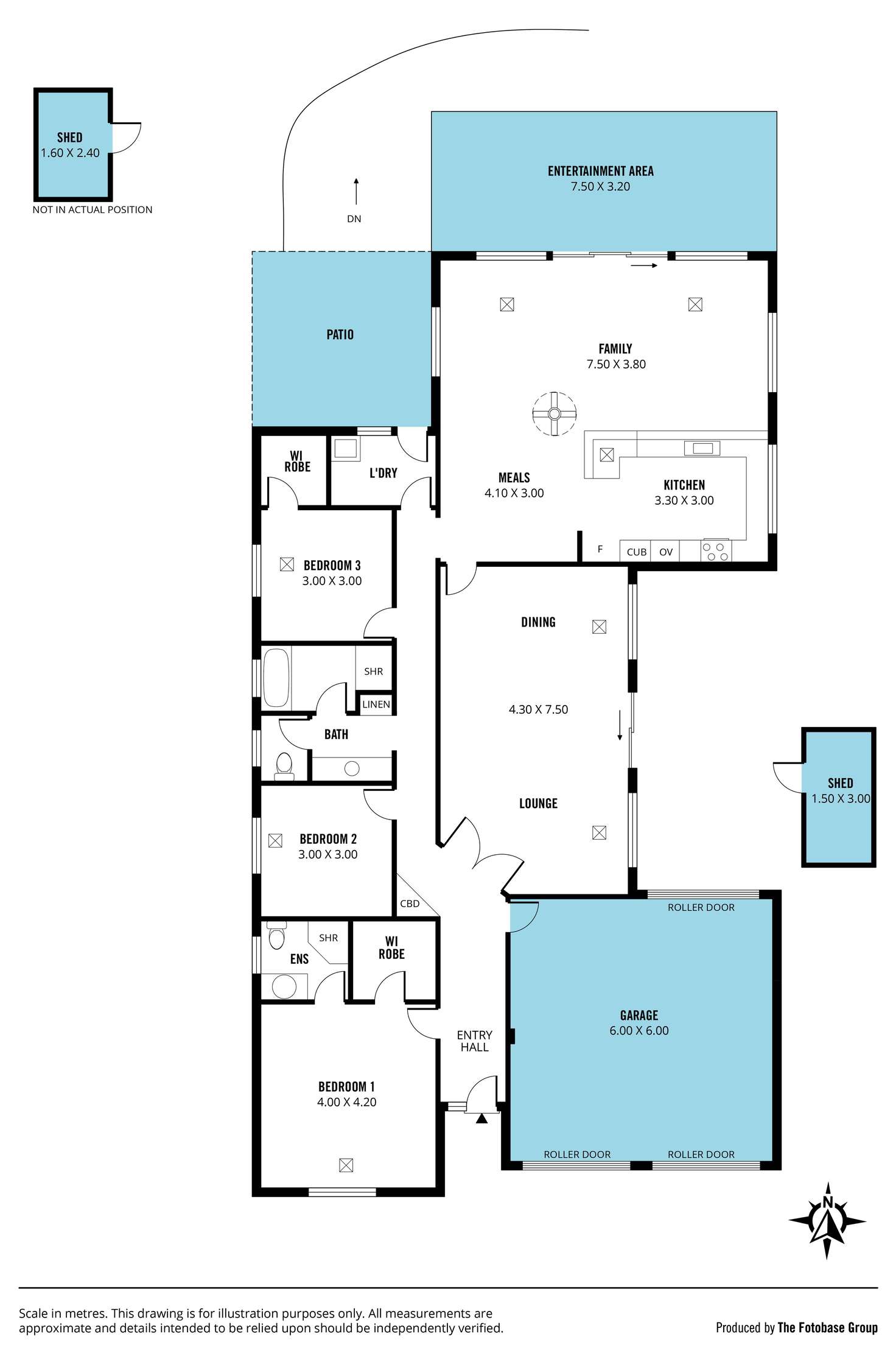 Floorplan of Homely house listing, 11 Margaret Cutten Grove, Aberfoyle Park SA 5159