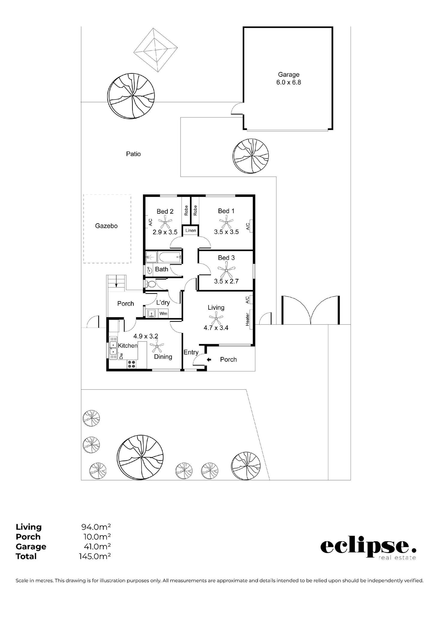 Floorplan of Homely house listing, 109 Valiant Road, Holden Hill SA 5088