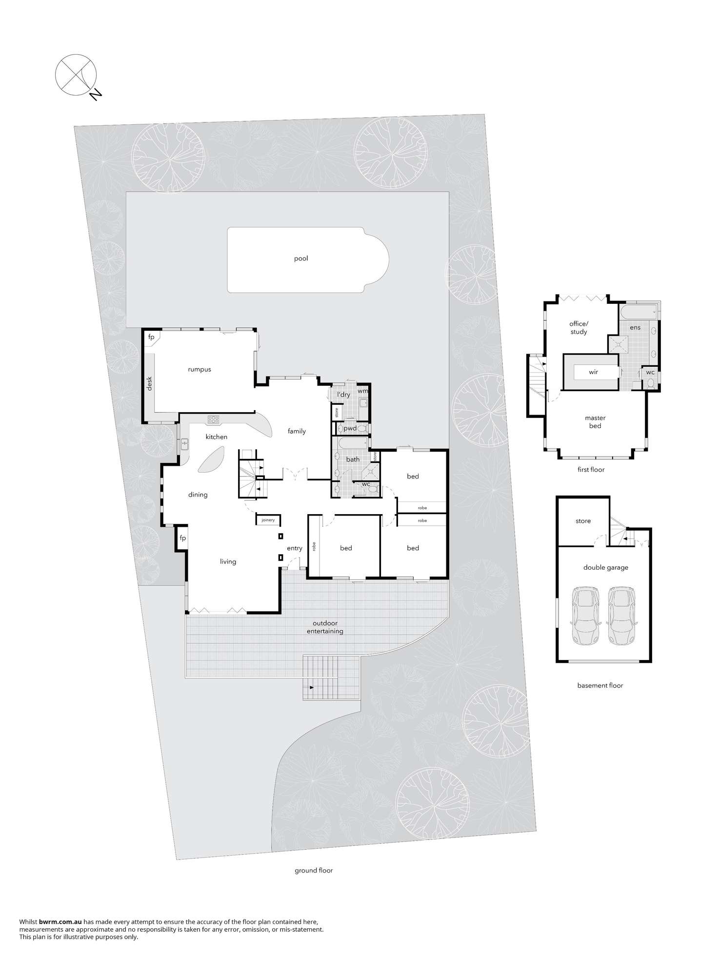 Floorplan of Homely house listing, 64 Munro Street, Curtin ACT 2605