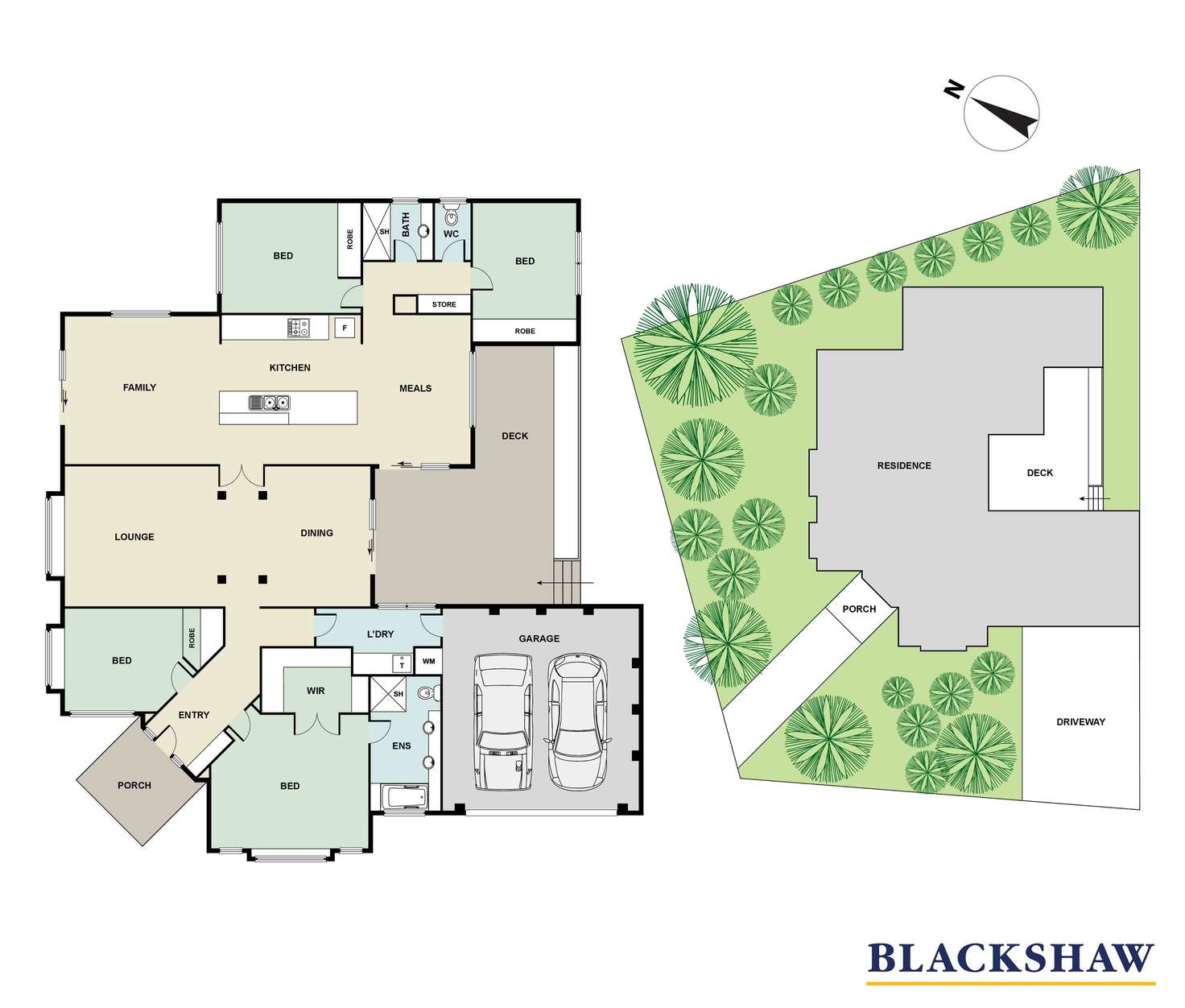 Floorplan of Homely house listing, 12 Newdegate Street, Deakin ACT 2600