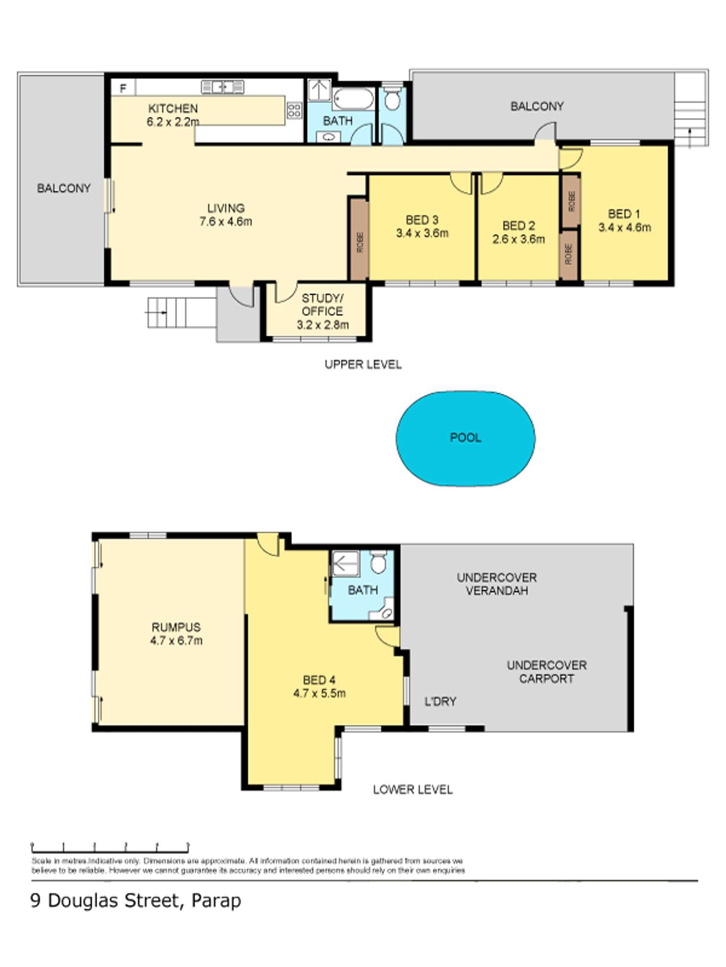 Floorplan of Homely house listing, 9 Douglas Street, Parap NT 820