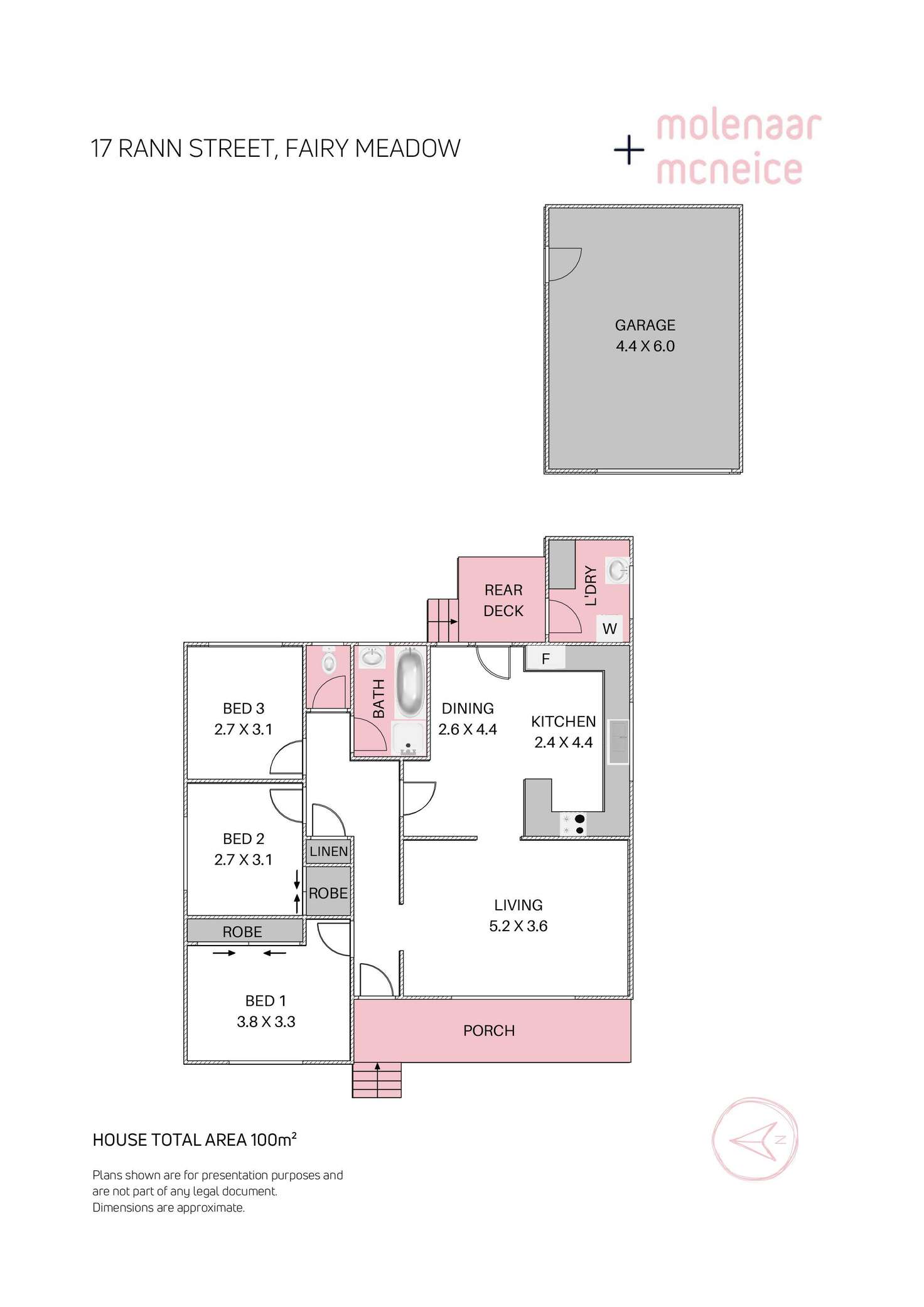 Floorplan of Homely house listing, 17 Rann Street, Fairy Meadow NSW 2519