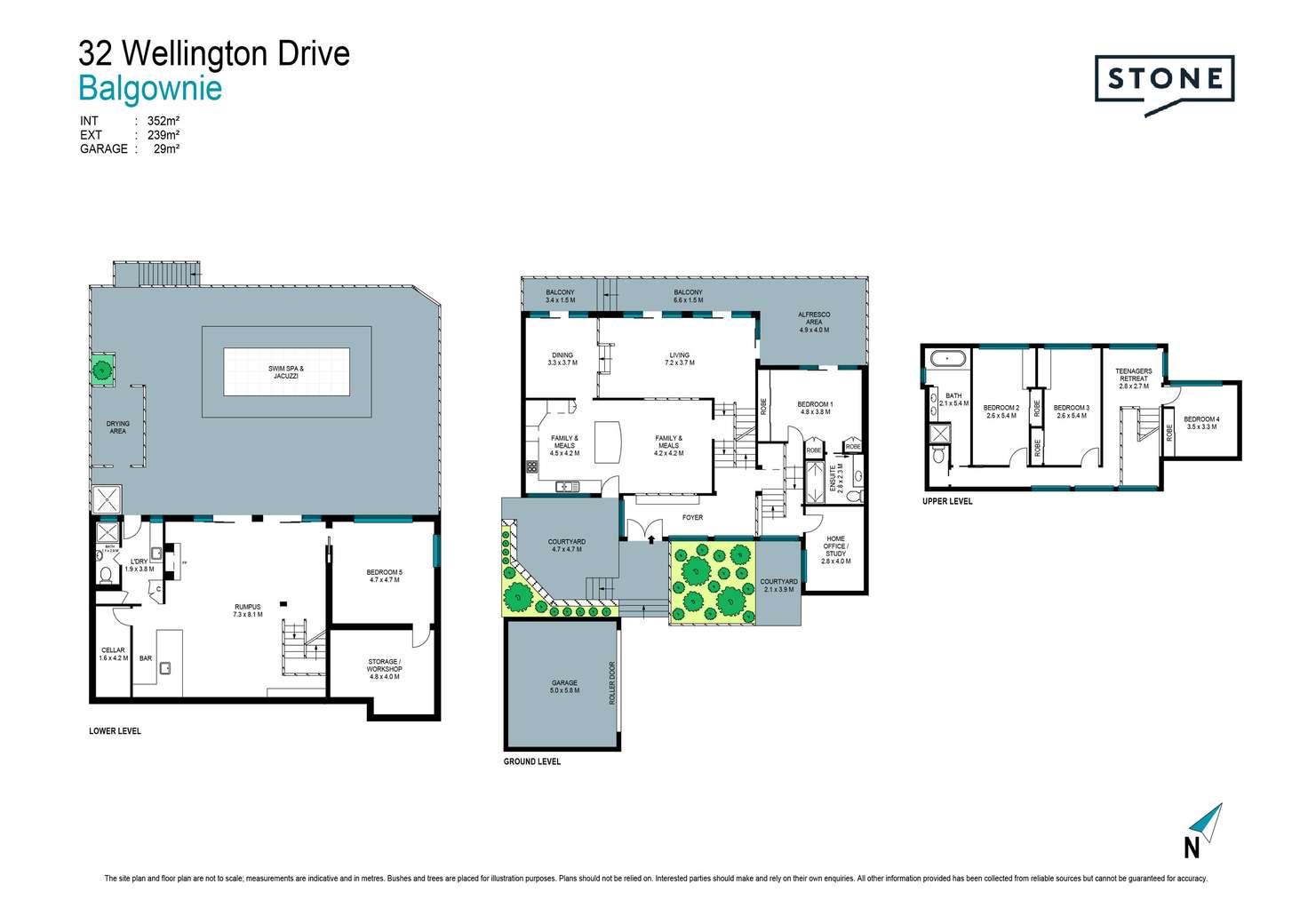 Floorplan of Homely house listing, 32 Wellington Drive, Balgownie NSW 2519
