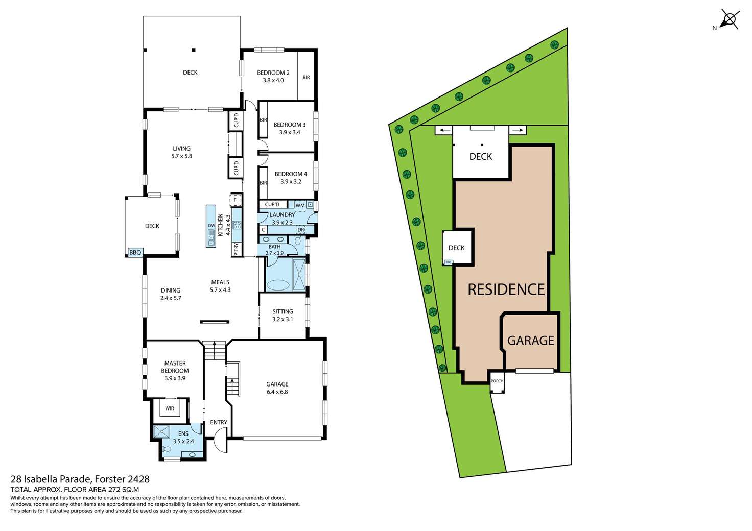 Floorplan of Homely house listing, 28 Isabella Parade, Forster NSW 2428