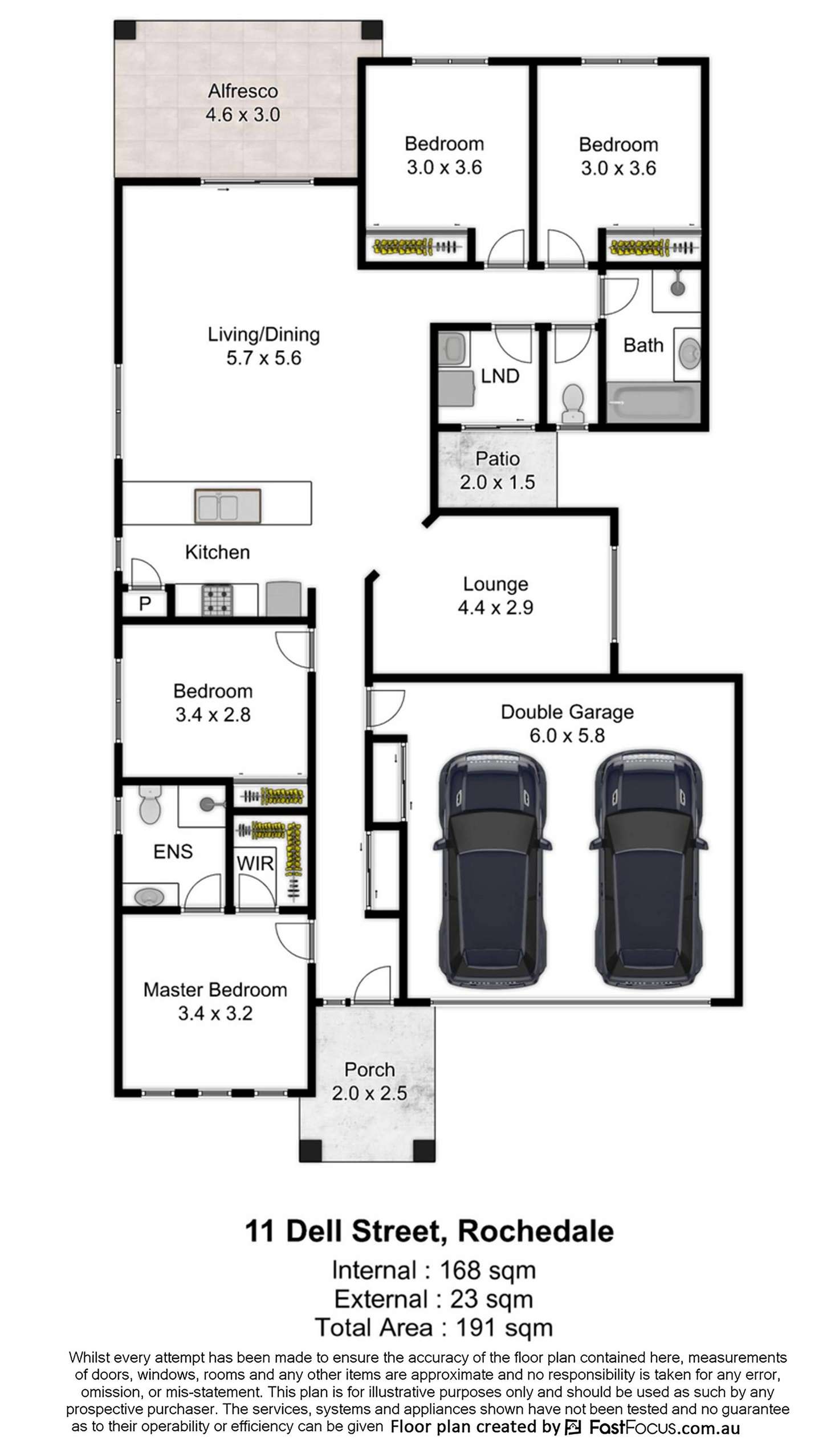 Floorplan of Homely house listing, 11 Dell Street, Rochedale QLD 4123