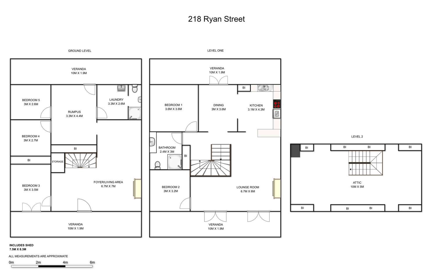 Floorplan of Homely house listing, 218 Ryan Street, South Grafton NSW 2460
