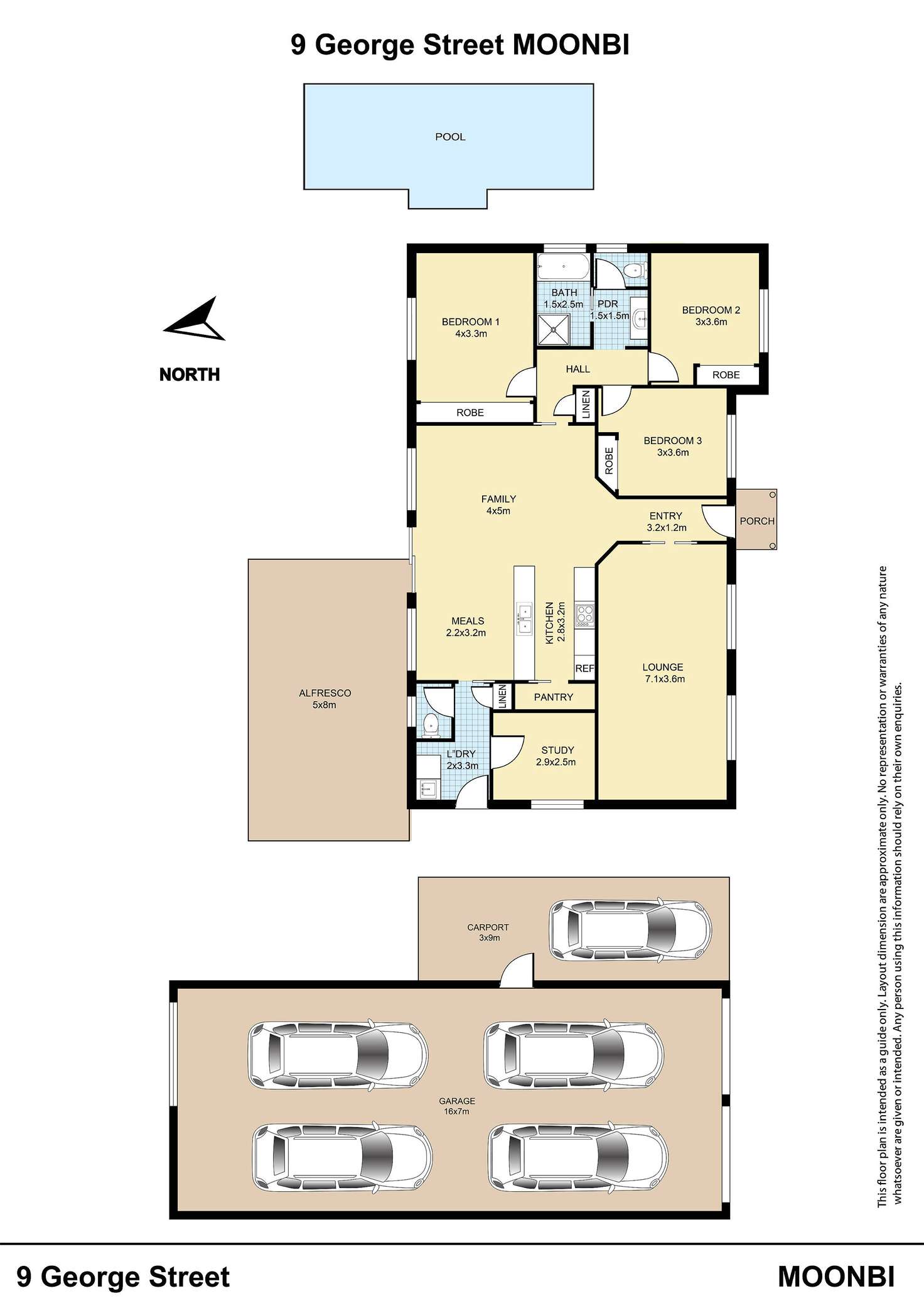 Floorplan of Homely house listing, 9 George Street, Moonbi NSW 2353