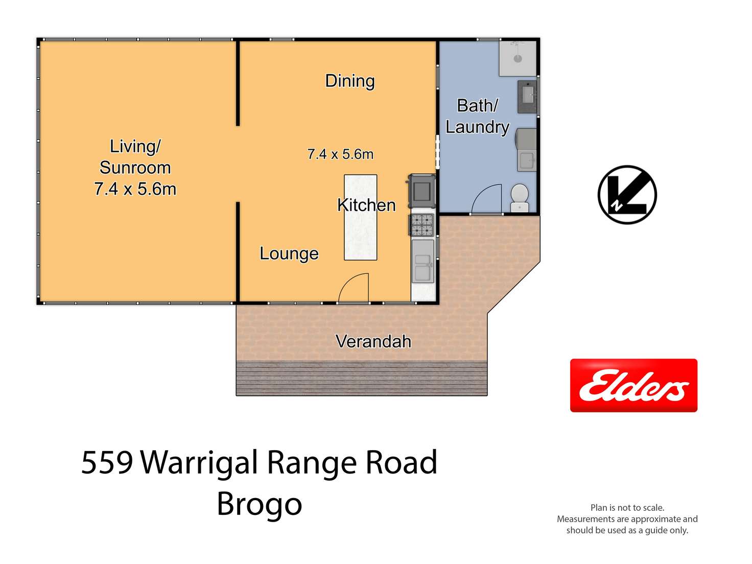 Floorplan of Homely acreageSemiRural listing, 559 Warrigal Range Road, Brogo NSW 2550