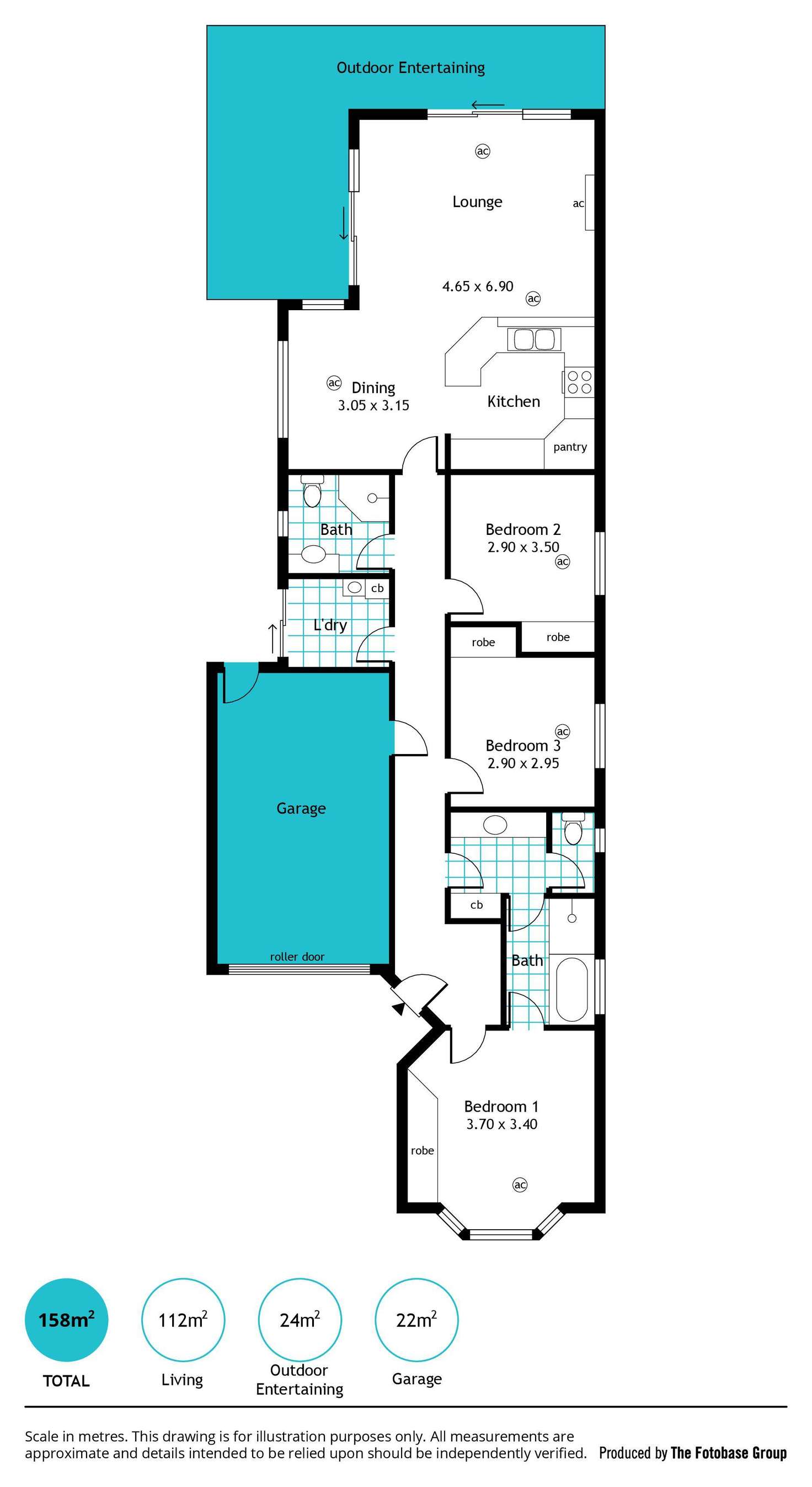 Floorplan of Homely house listing, 32a Railway Terrace, Warradale SA 5046