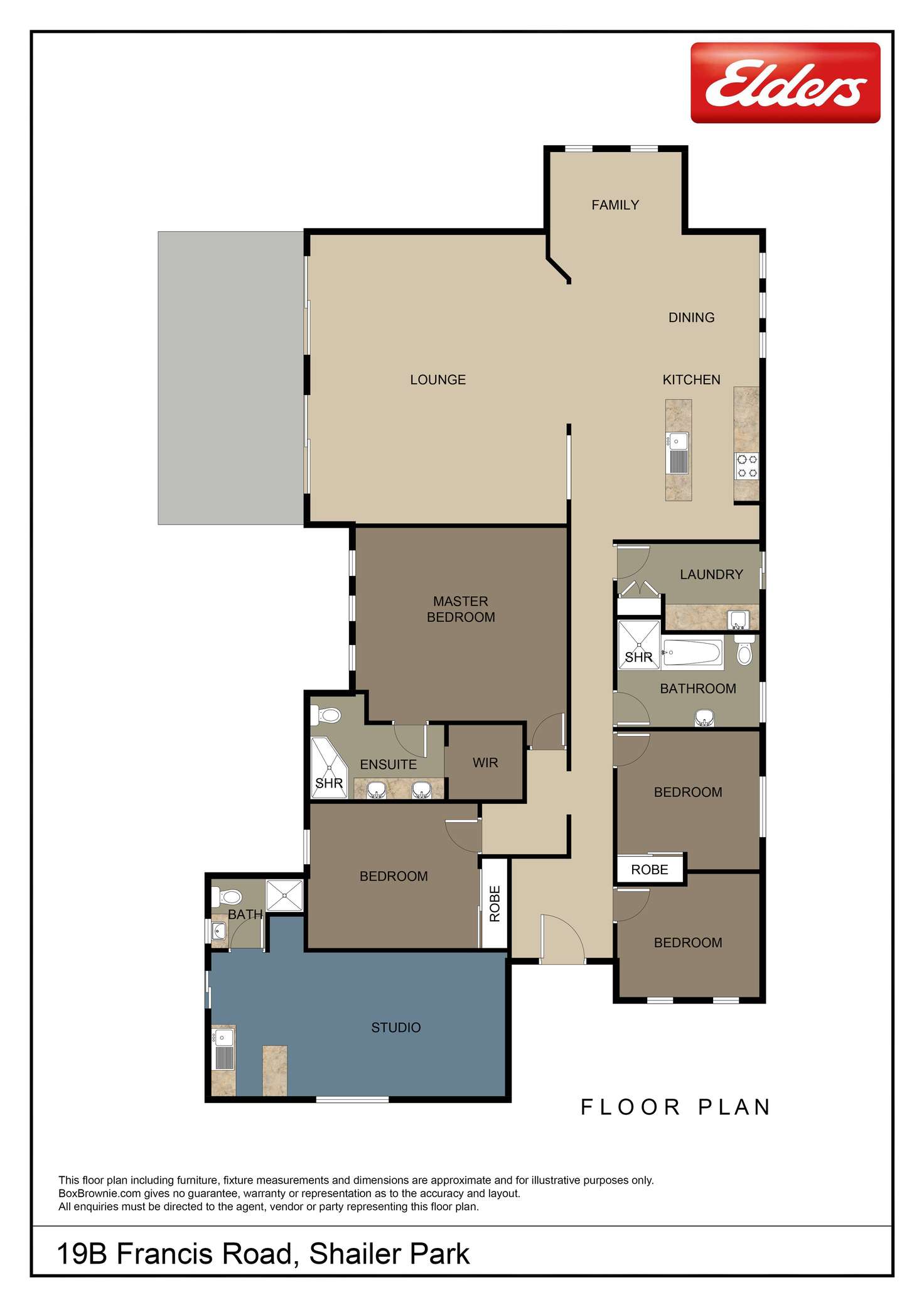 Floorplan of Homely house listing, 19B Francis Road, Shailer Park QLD 4128