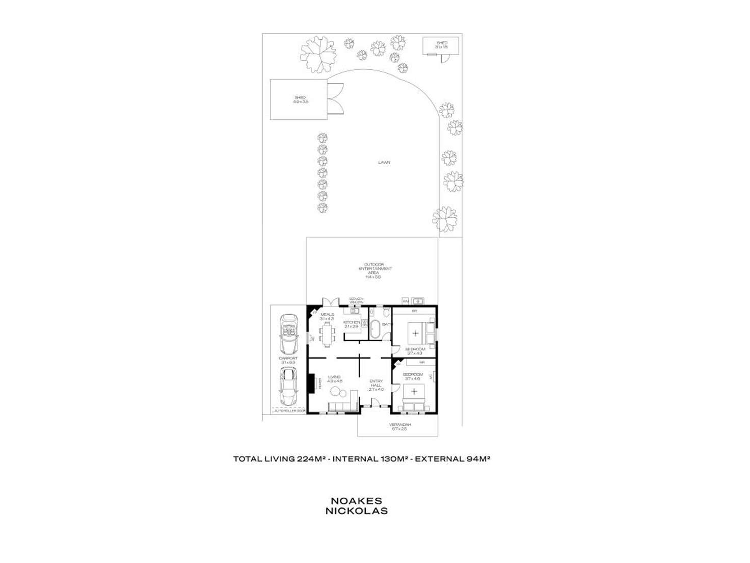 Floorplan of Homely house listing, 47 Bray Street, Plympton Park SA 5038