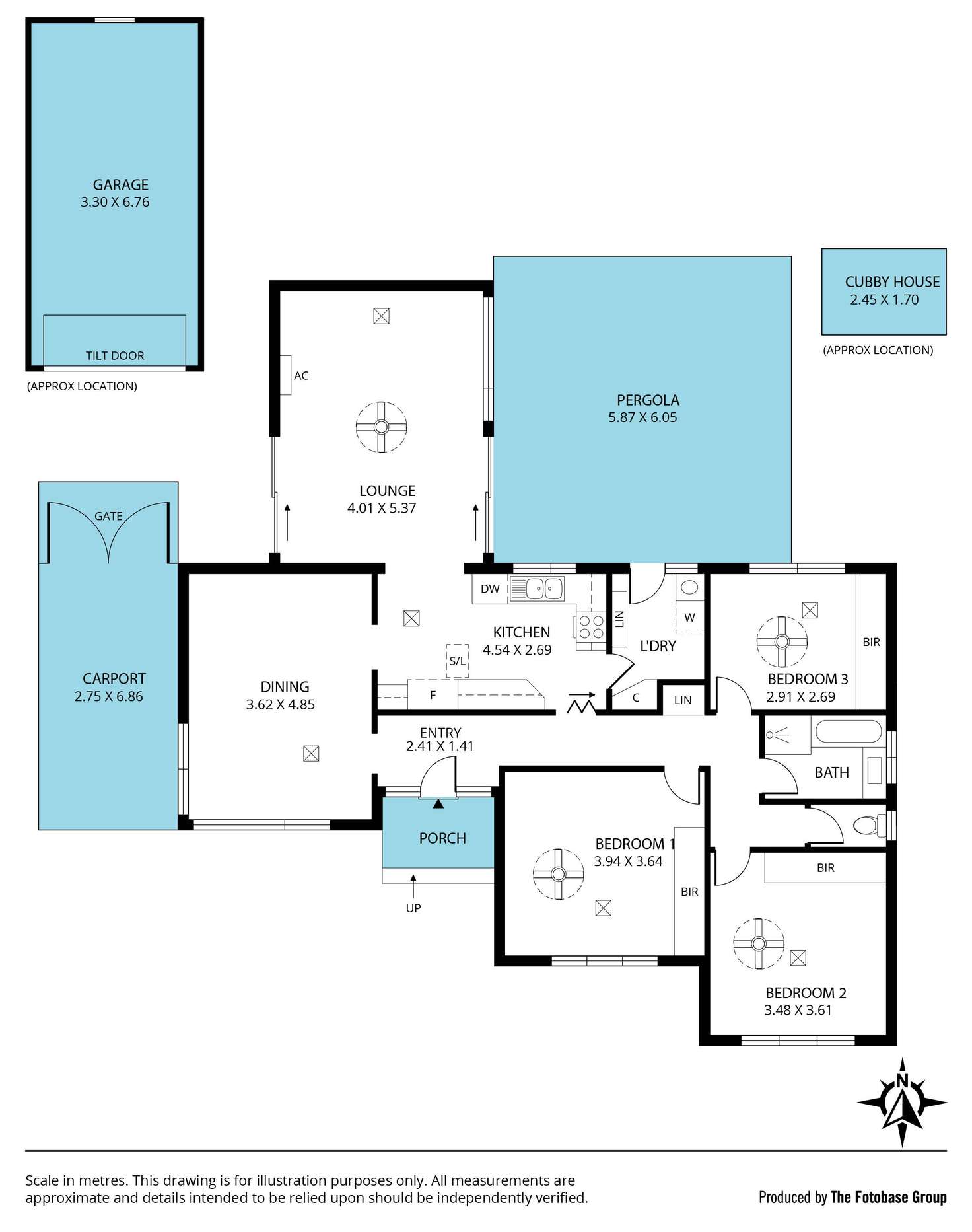 Floorplan of Homely house listing, 10 Hatherley Avenue, O'halloran Hill SA 5158