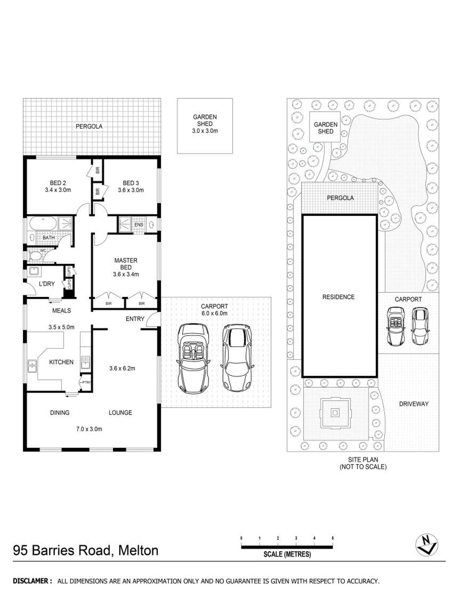 Floorplan of Homely house listing, 95 Barries Road, Melton VIC 3337