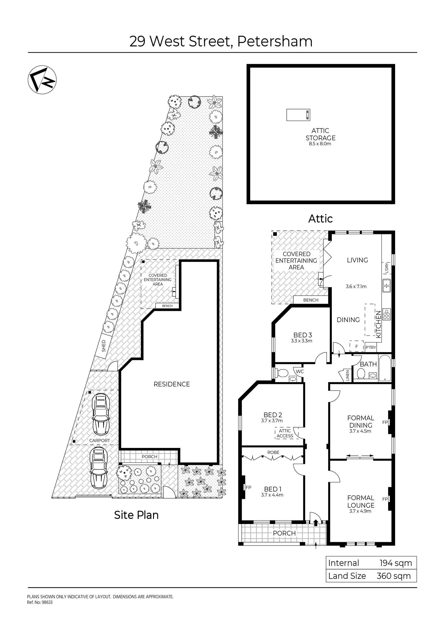 Floorplan of Homely house listing, 29 West Street, Lewisham NSW 2049