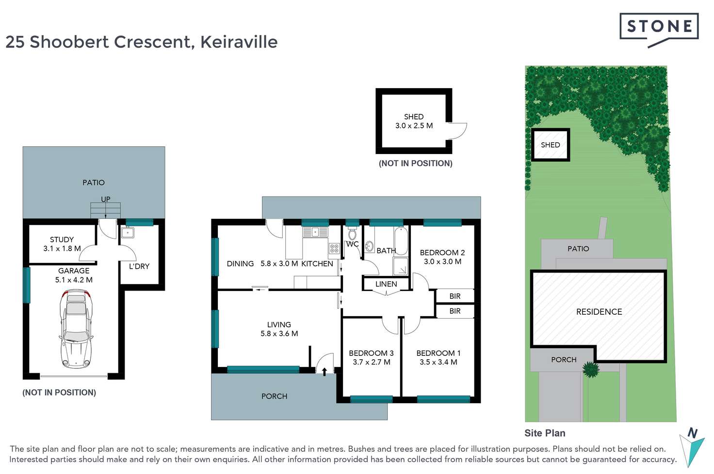 Floorplan of Homely house listing, 25 Shoobert Crescent, Keiraville NSW 2500