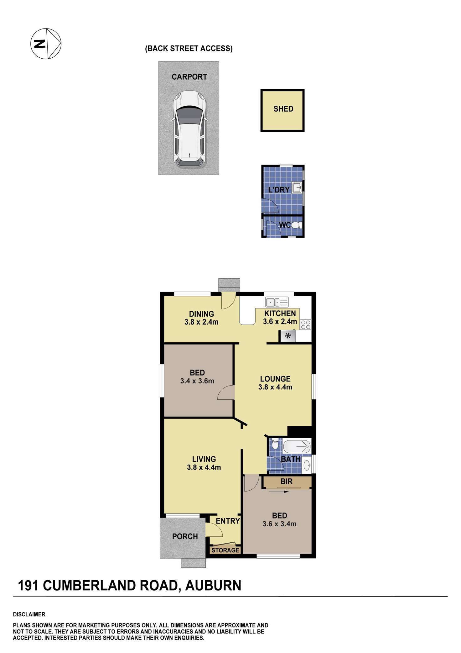 Floorplan of Homely house listing, 191 Cumberland Road, Auburn NSW 2144