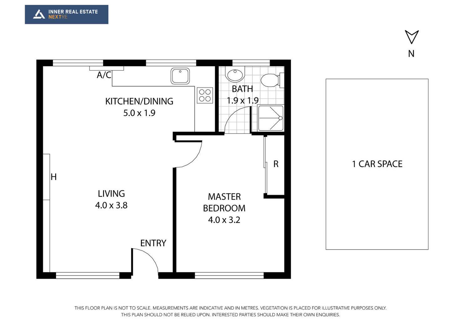 Floorplan of Homely apartment listing, 6/10 Larbert Road, Noble Park VIC 3174