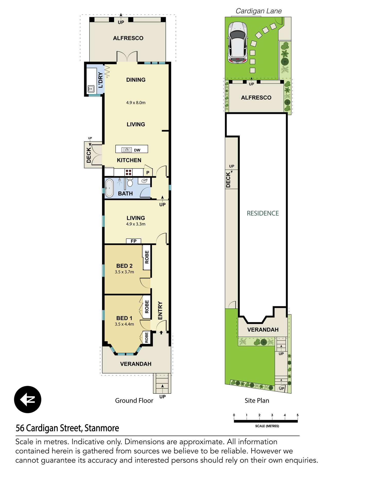 Floorplan of Homely house listing, 56 Cardigan Street, Stanmore NSW 2048