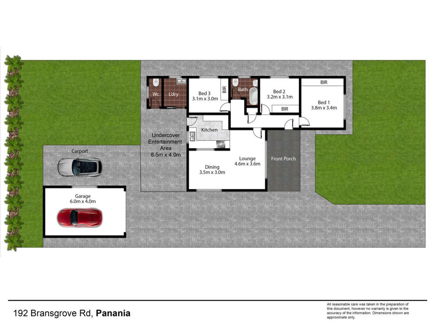 Floorplan of Homely house listing, 192 Bransgrove Road, Panania NSW 2213