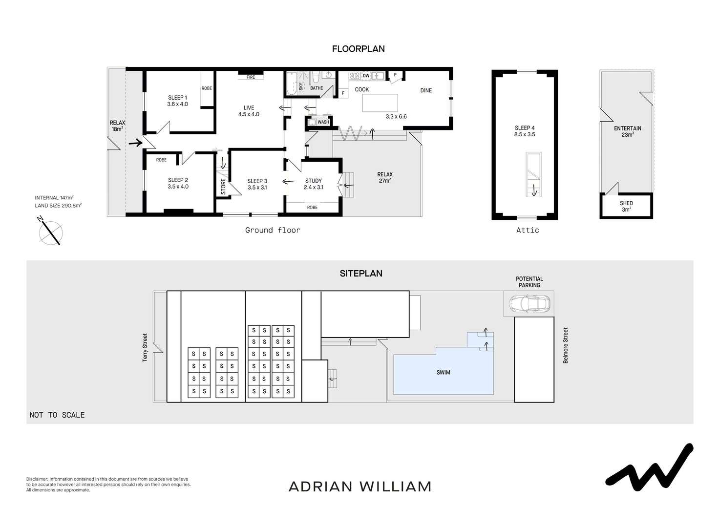 Floorplan of Homely house listing, 33 Terry Street, Tempe NSW 2044