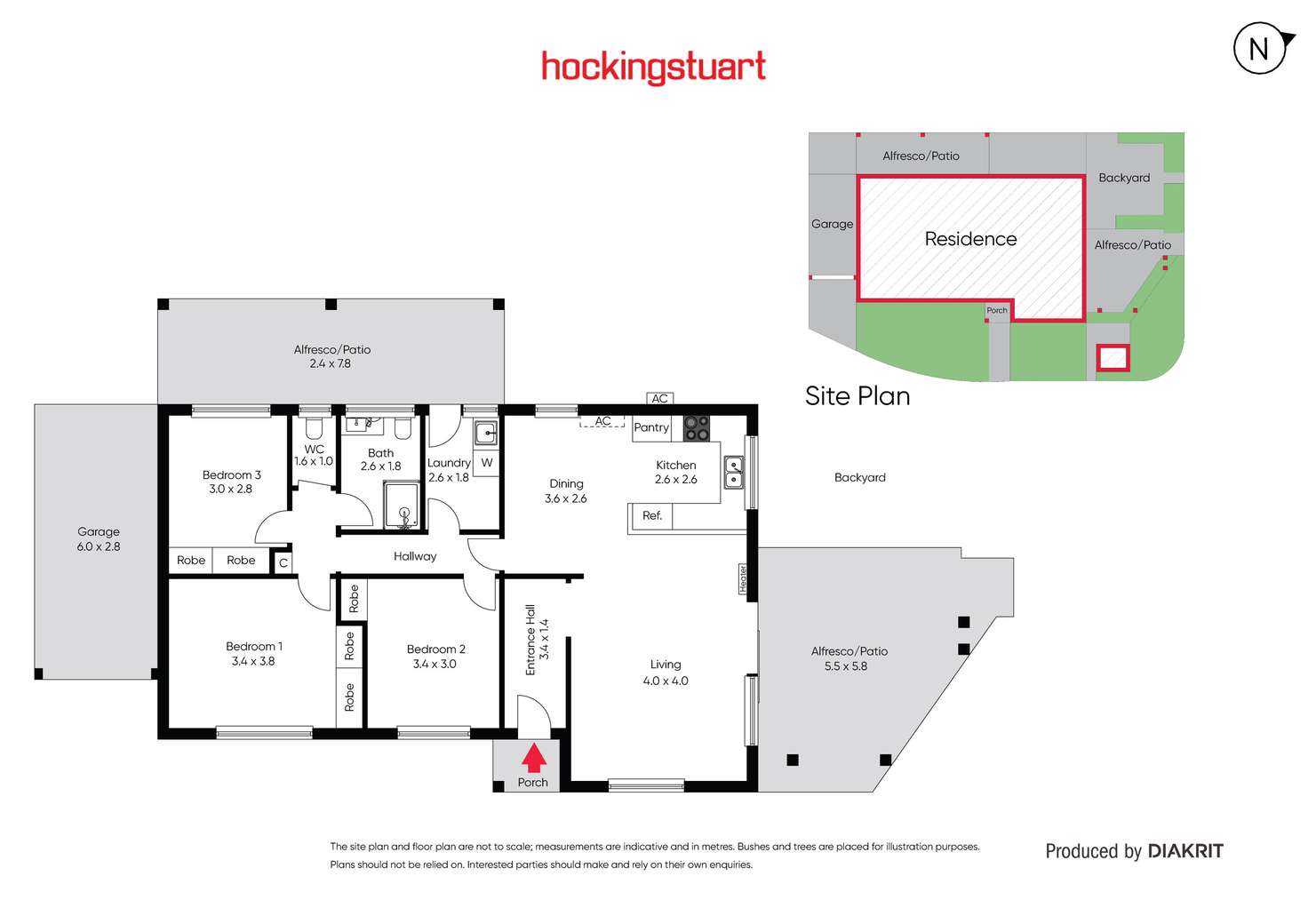 Floorplan of Homely unit listing, 22/22 Somerville Road, Hampton Park VIC 3976