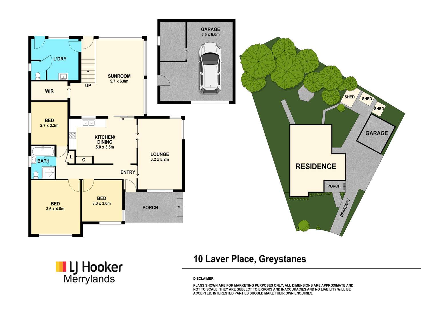 Floorplan of Homely house listing, 10 Laver Place, Greystanes NSW 2145