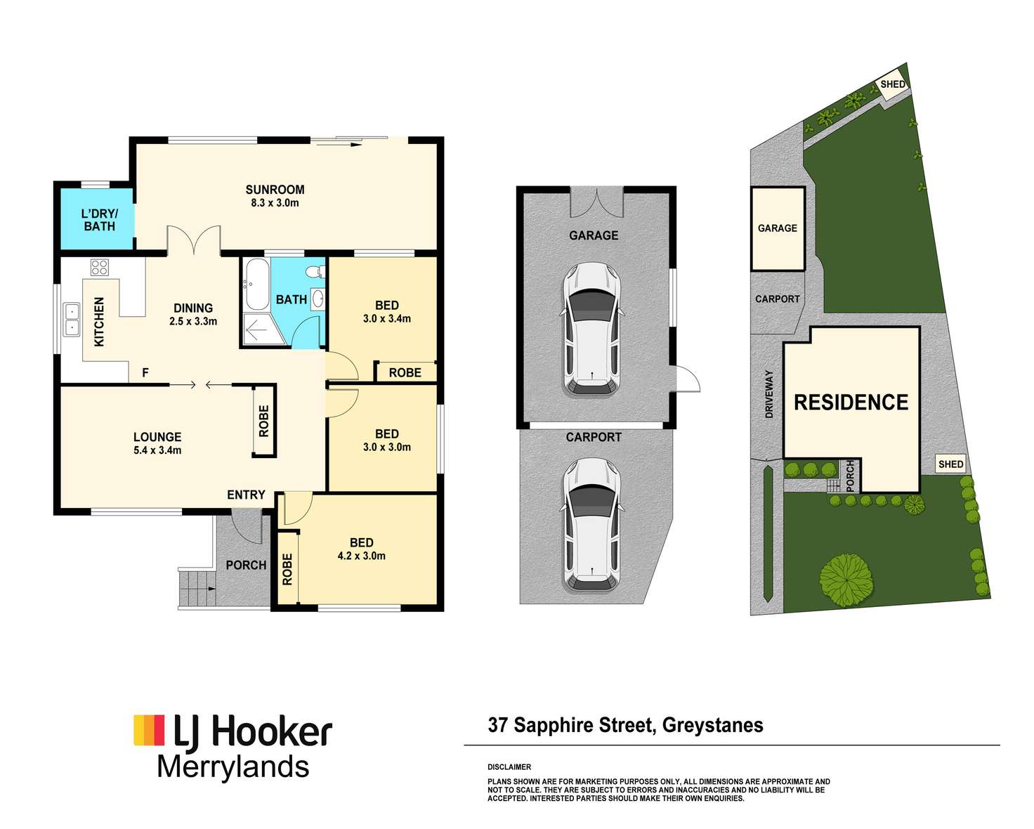 Floorplan of Homely house listing, 37 Sapphire Street, Greystanes NSW 2145