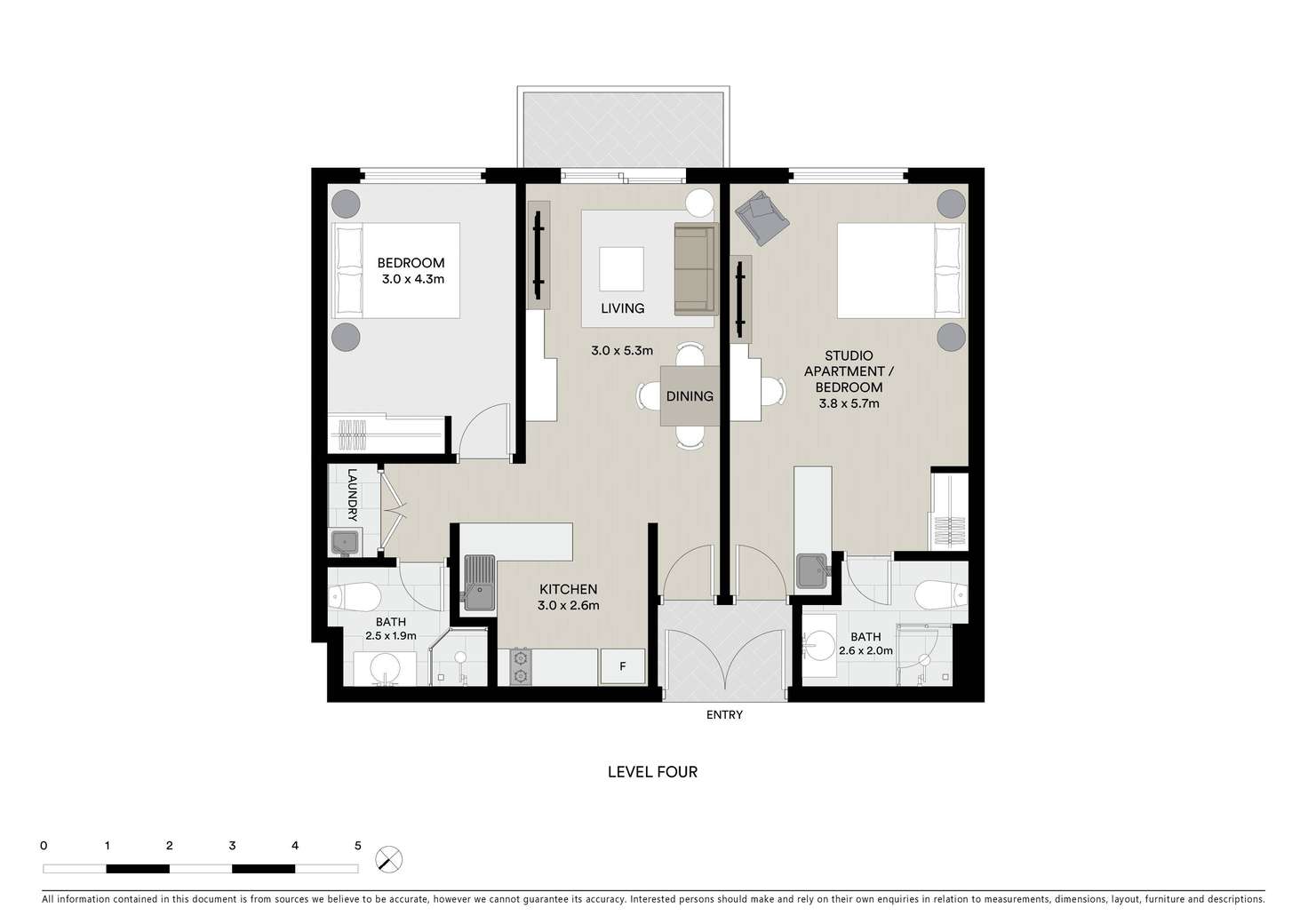 Floorplan of Homely apartment listing, 421-422/58 Delhi Road, North Ryde NSW 2113