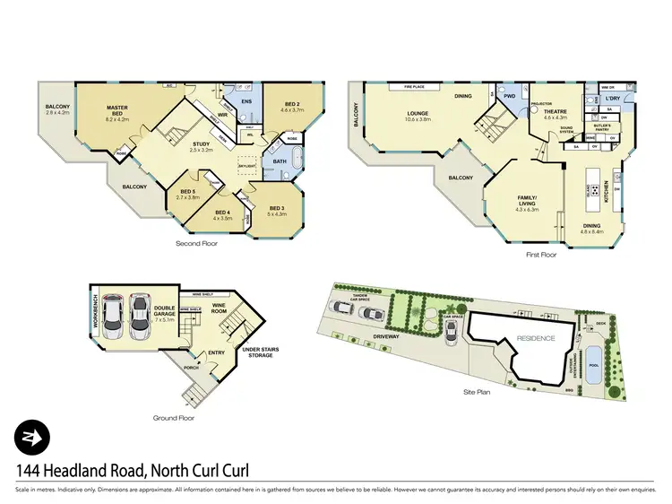 Floorplan of Homely house listing, 144 Headland Road, North Curl Curl NSW 2099