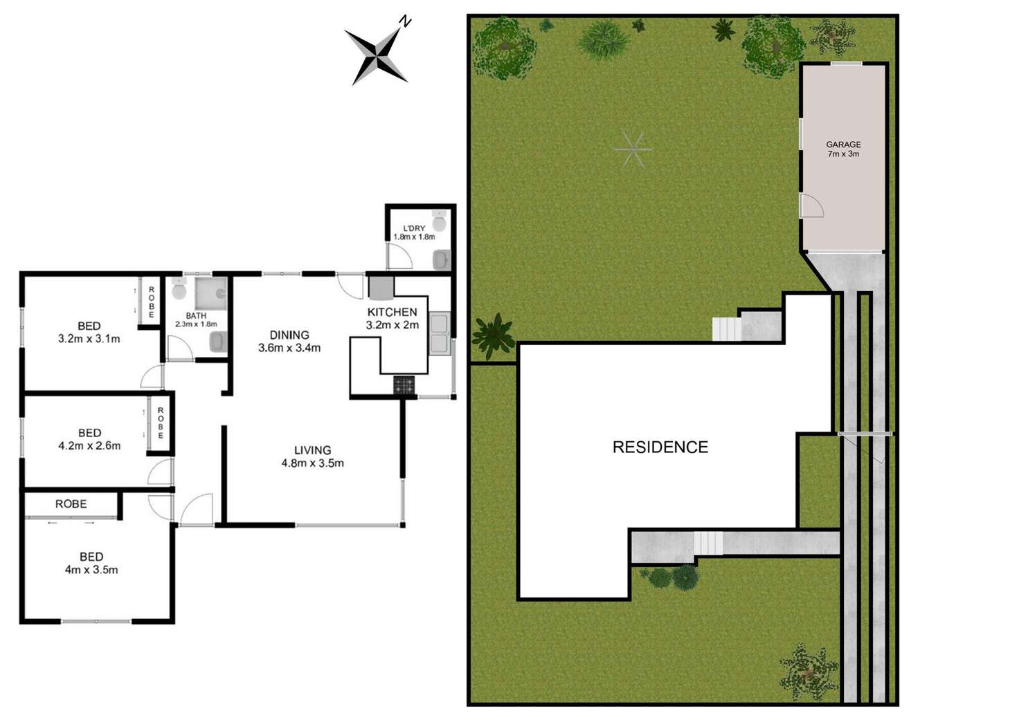Floorplan of Homely house listing, 36 Athabaska Avenue, Seven Hills NSW 2147