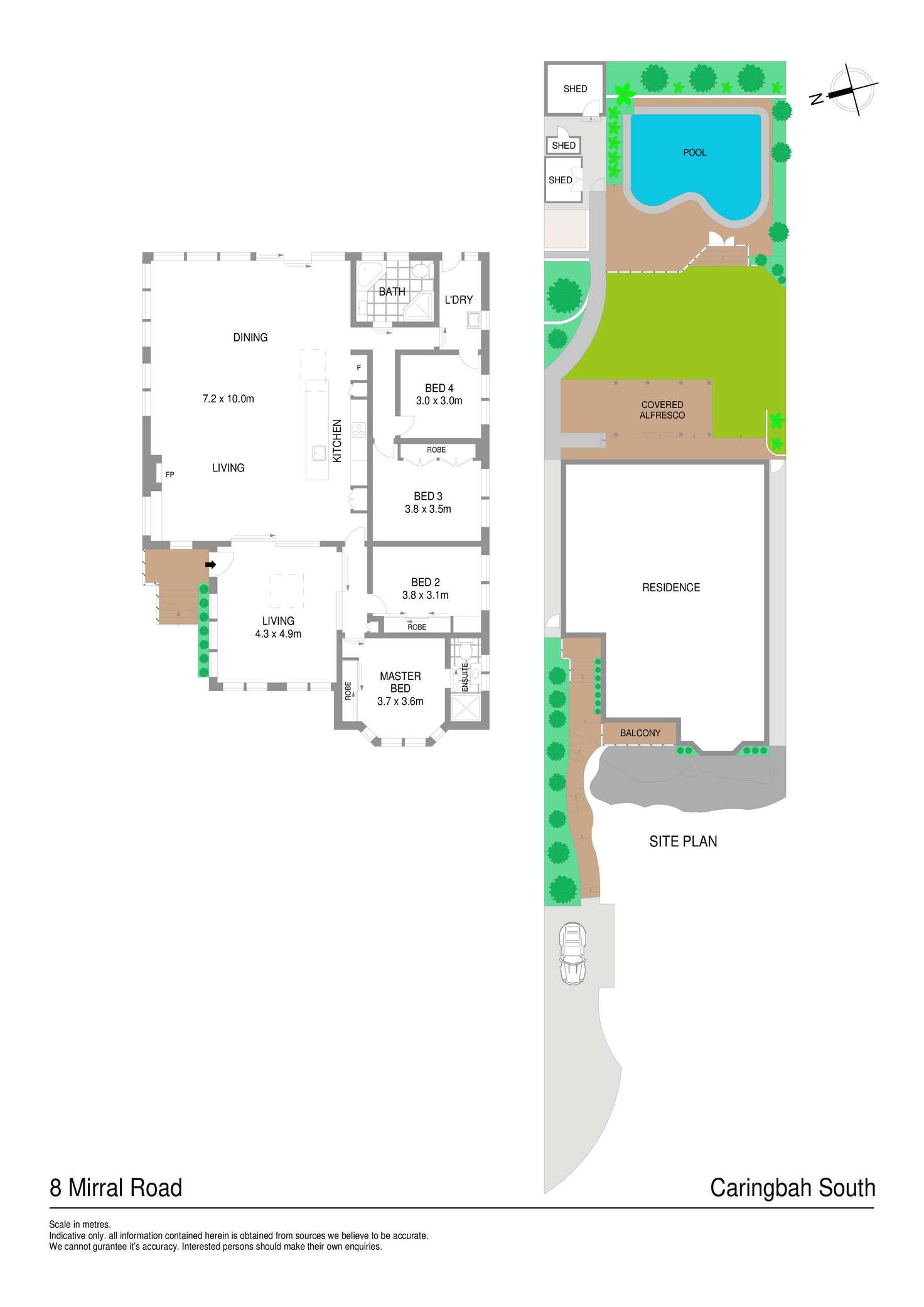 Floorplan of Homely house listing, 8 Mirral Road, Caringbah South NSW 2229