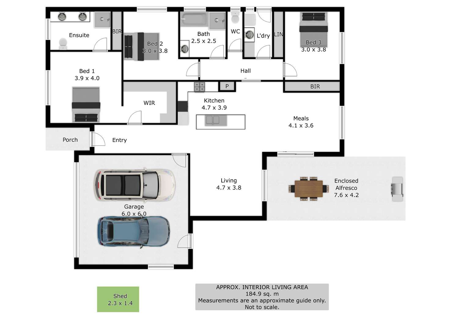 Floorplan of Homely house listing, 105 Tower Street, Corowa NSW 2646