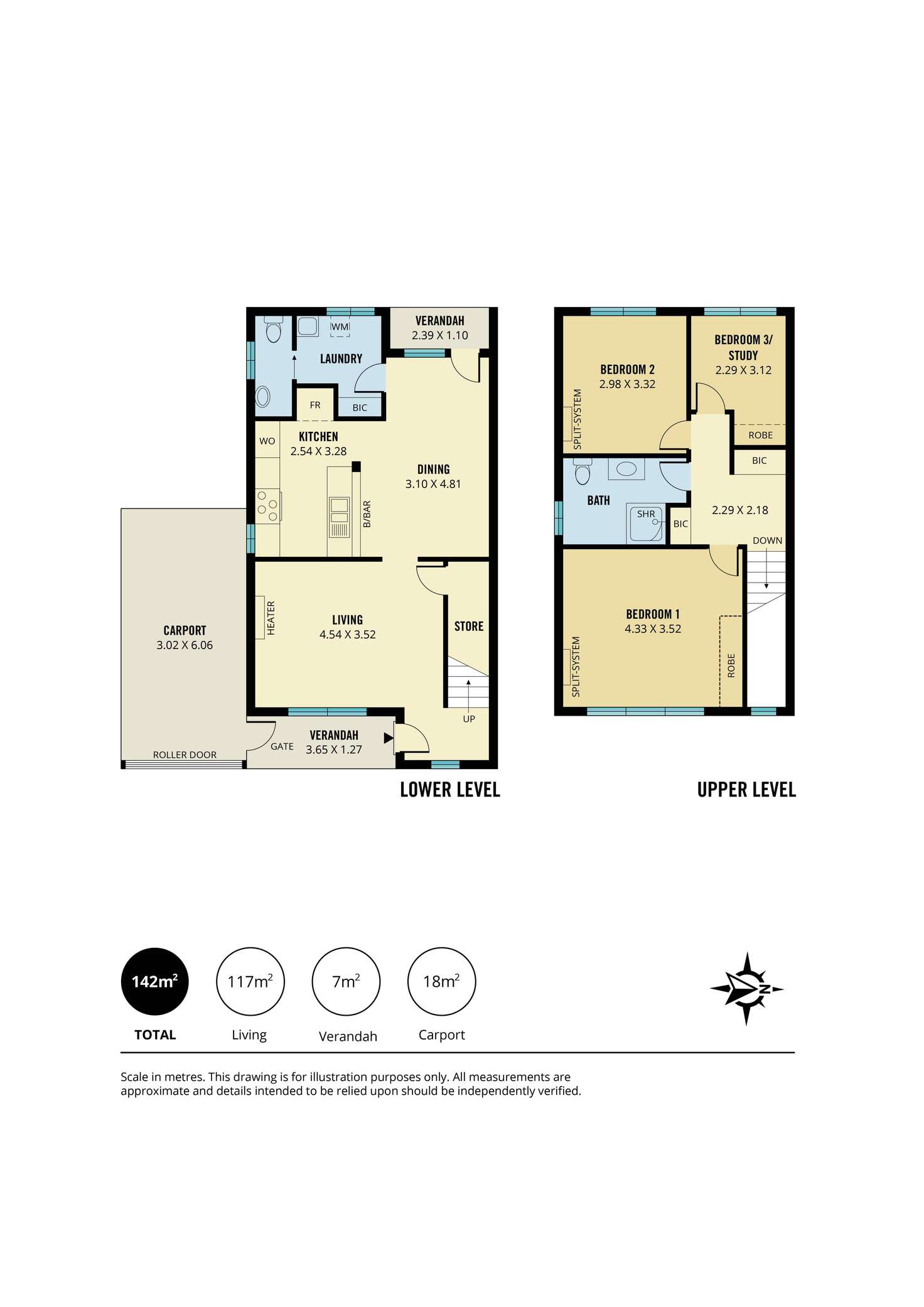 Floorplan of Homely house listing, 4/5 Ferguson Street, Glenelg North SA 5045