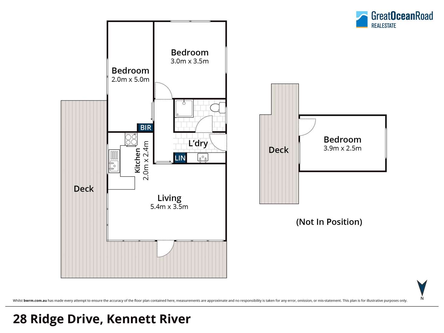 Floorplan of Homely house listing, 28 Ridge Drive, Kennett River VIC 3234